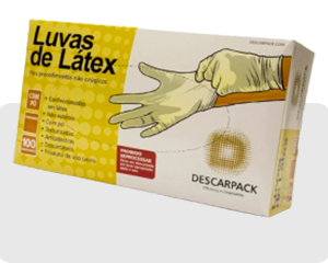 Luvas Látex